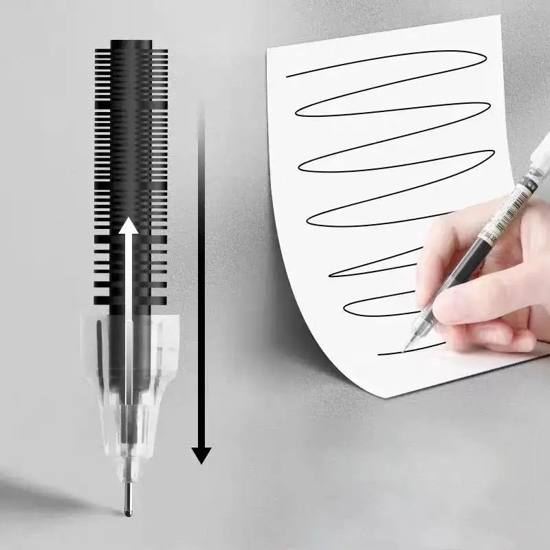 Lot de 10 stylos gel 0,5 mm – Fournitures scolaires