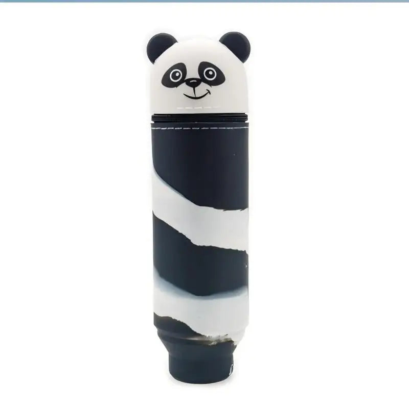 Trousse scolaire en silicone – Animaux mignons, grande capacité
