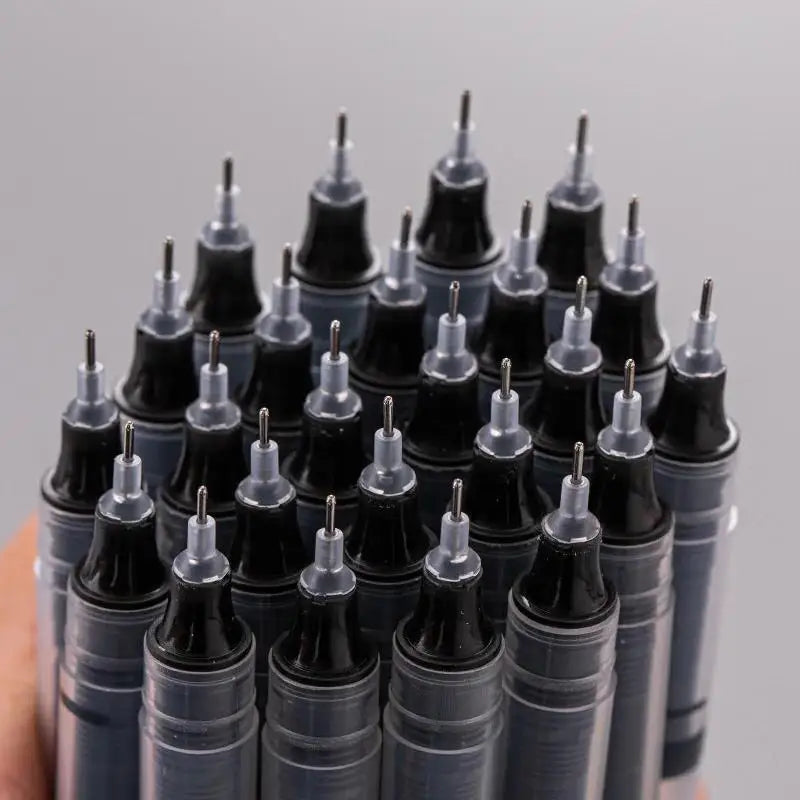 Lot de 10 stylos gel 0,5 mm – Fournitures scolaires
