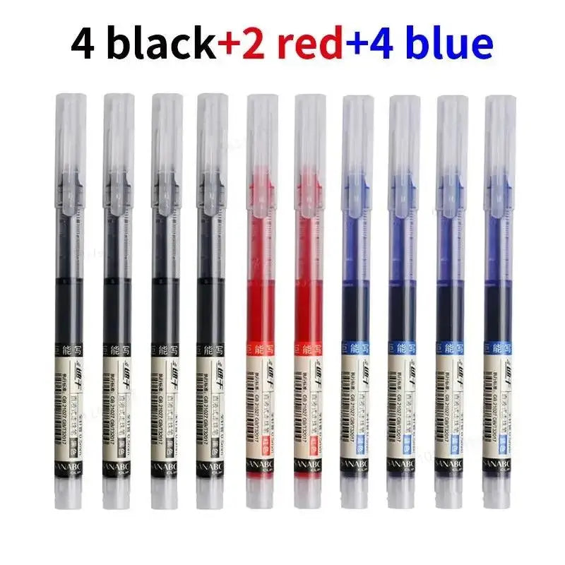Lot de 10 stylos gel 0,5 mm – Fournitures scolaires
