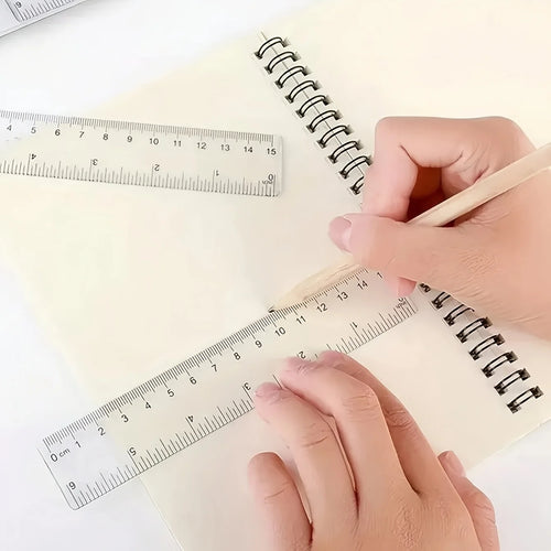 Lot de 10 Règles Transparentes