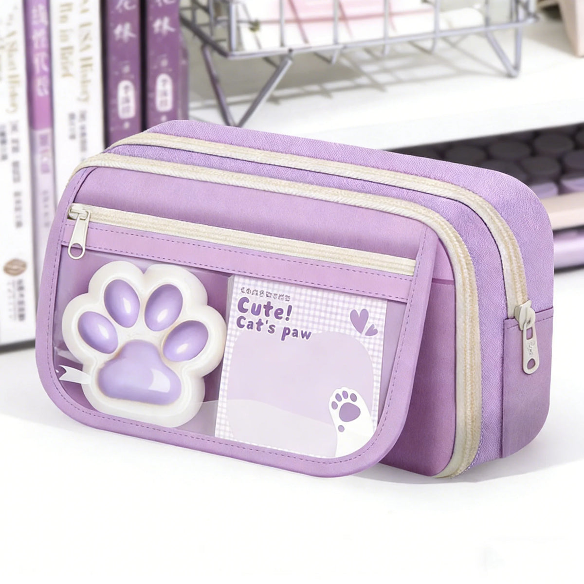 Trousse Patte de Chat Anti-Stress – Trousse Kawaii