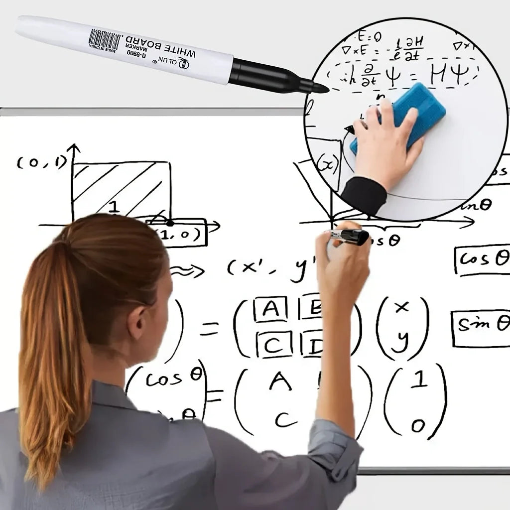 Lot de Marqueurs Effaçables pour Tableau Blanc