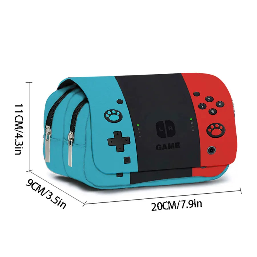 Trousse Scolaire Console de Jeux – Trousse à Crayons pour Enfant