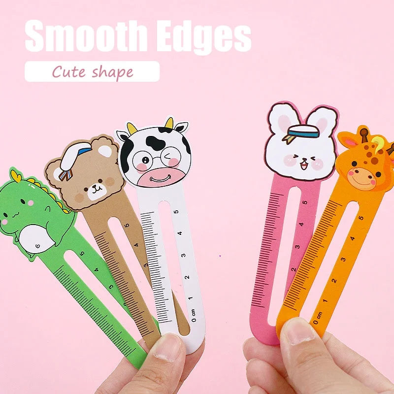 Lot de 50 Marque-Pages Animaux Kawaii – Fournitures Scolaires pour Enfants