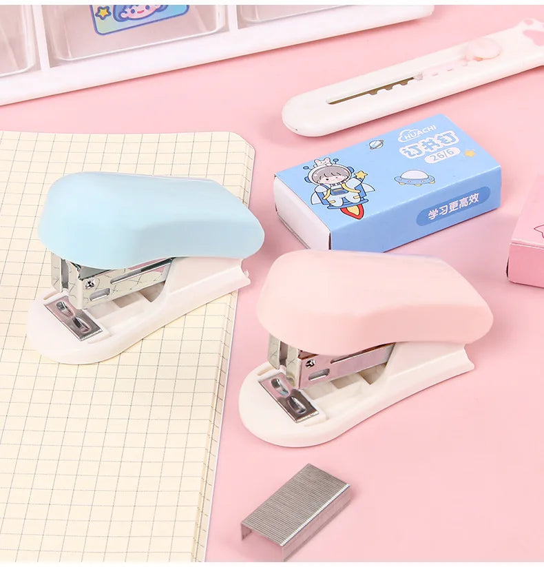 Mini Agrafeuse Kawaii – Ensemble Agrafeuse